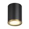 Z-Lite Arlo 1 Light Flush Mount, Matte Black & Rubbed Brass 2303F1-MB-RB - alternate 4
